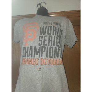 Mens SF giants world series shirt 2014